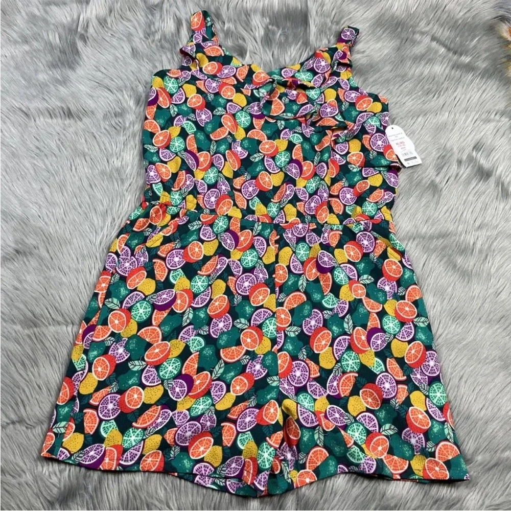 Wonder Nation Girls Fruit Romper Girls XL Plus